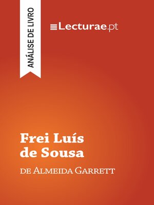 cover image of Frei Luís de Sousa — Almeida Garrett (análise de livro)